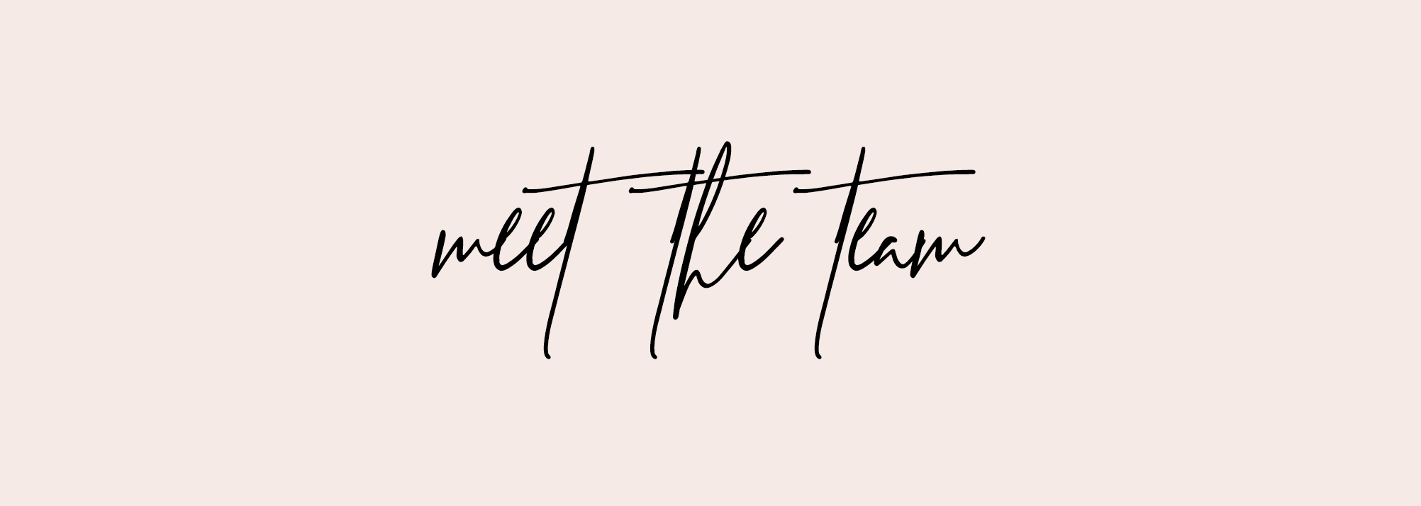 MEET THE MARKETING TEAM