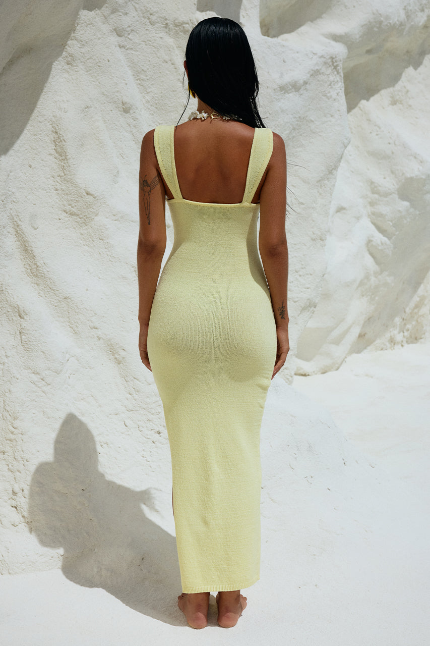 TAKITA MIDI DRESS - LEMON - 240416_RUNAWAYTHELABEL_WATERSTUDIO93112