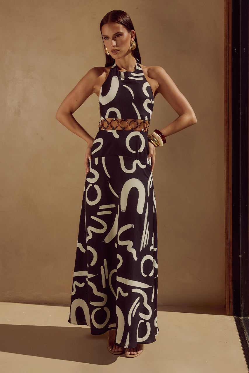 CARMEN MAXI DRESS - YORK BLACK - 240717_RUNAWAY_ARIANE0925