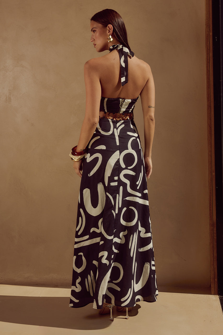 CARMEN MAXI DRESS - YORK BLACK - 240717_RUNAWAY_ARIANE0937