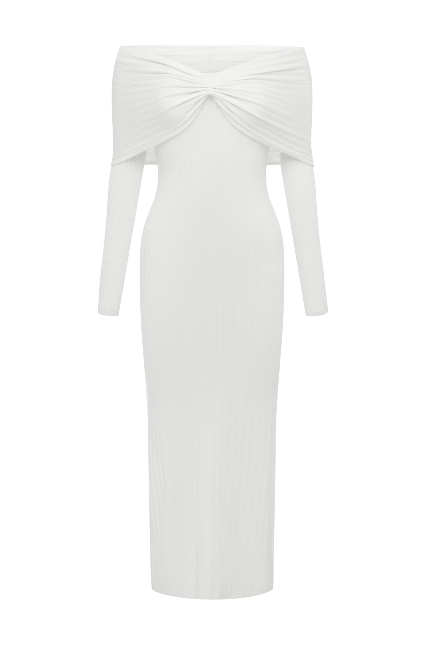 AIRILIE MIDI DRESS - WHITE - 4_610b348e-d92f-48c5-9807-374f3ed8dba7