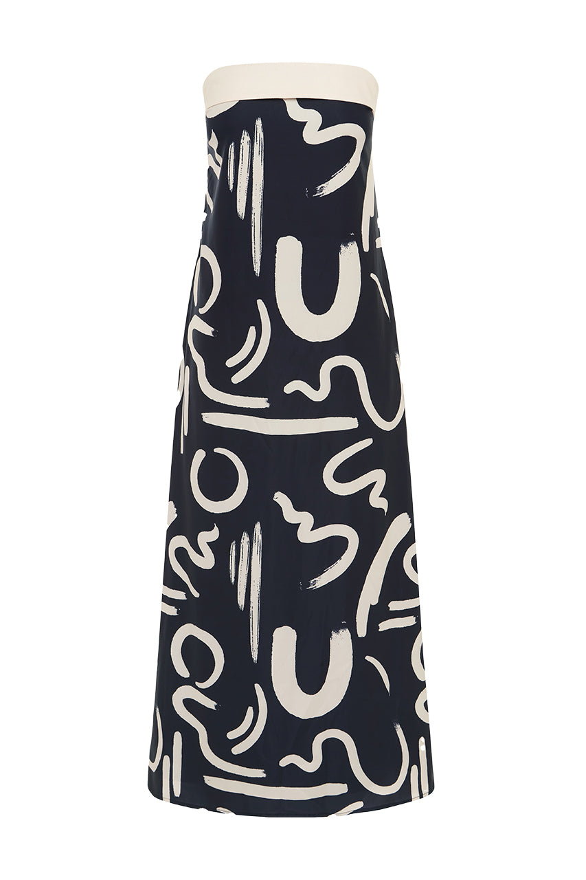 ALBA MAXI DRESS - YORK BLACK - ALBA-MAXI-DRESS-YORK-BLACK