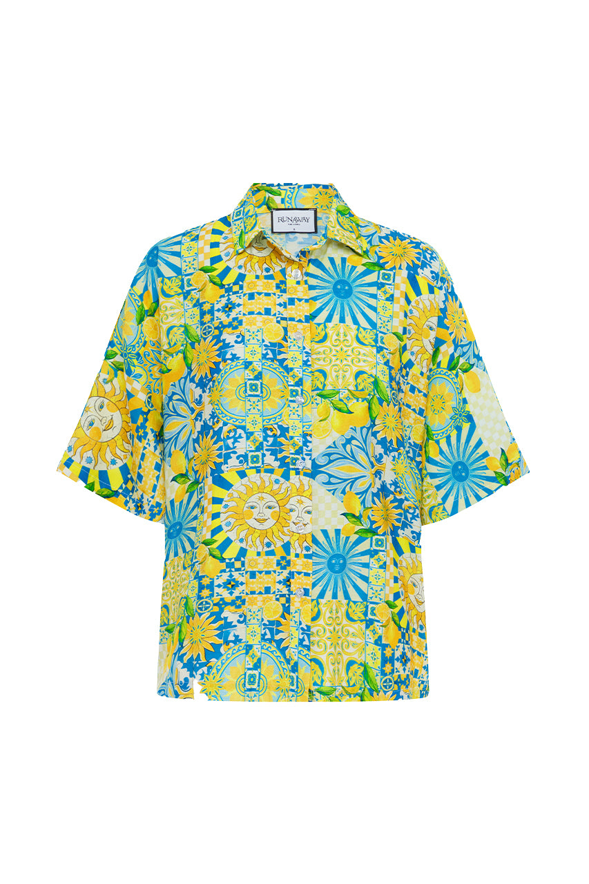 ANACAPRI SHIRT - ANACAPRI LEMON - ANACAPRI-SHIRT