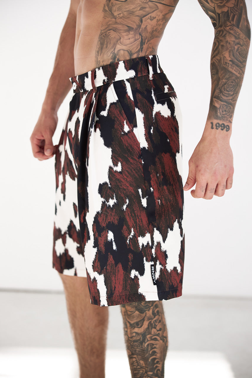 ANTE TAILORED SHORTS - SHILOH WHITE