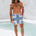 BANDANA SHORT - BLUE