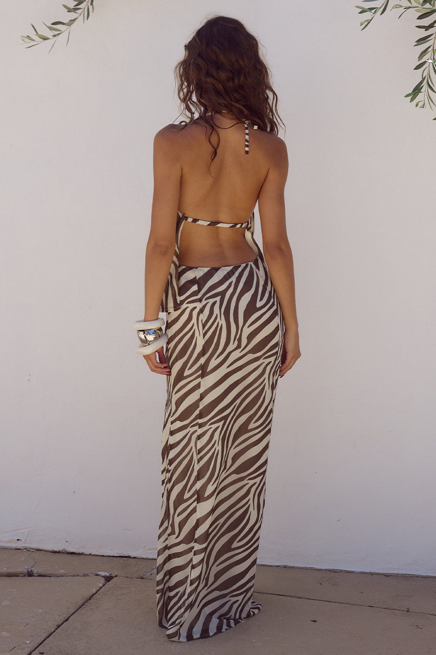 BELINA MAXI SKIRT - ZEBRA CHOCOLATE - BELINA-TOP-X-BELINA-MAXI-SKIRT---ZEBRA-CHOCOLATE-_4