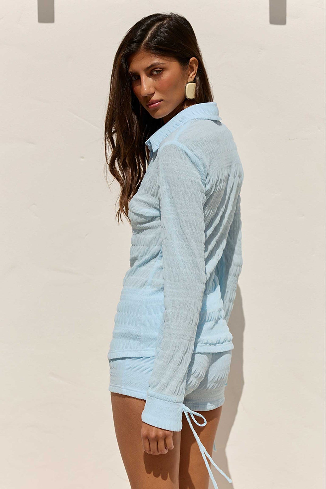 BENILDA HOT SHORT - BLUE