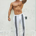 BROOKS PANT - WHITE/BLACK