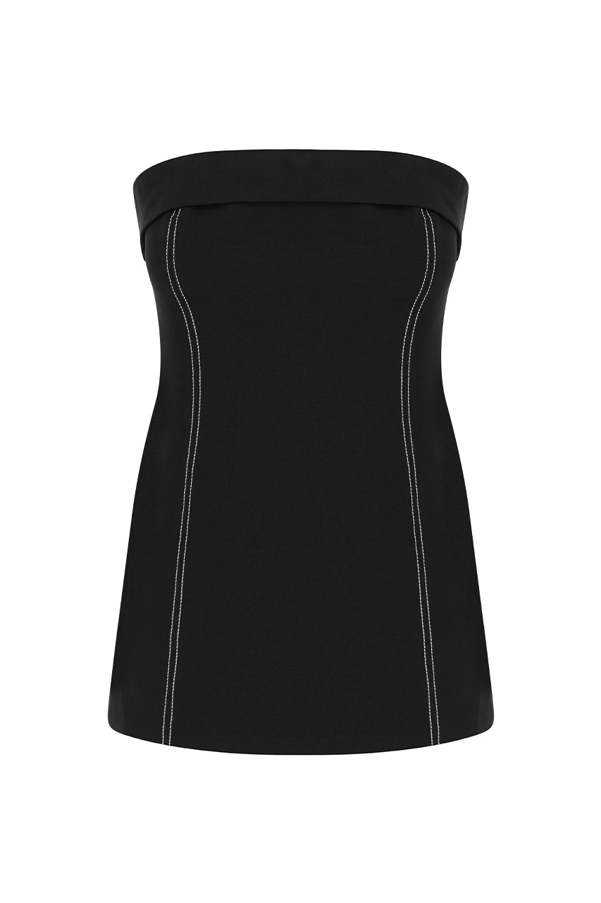 CALANDRA TOP - BLACK - CALANDRA-TOP