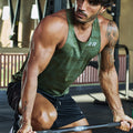 CAMEO FITTED TANK TOP - CAMO