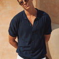 CARLOS TOP - NAVY