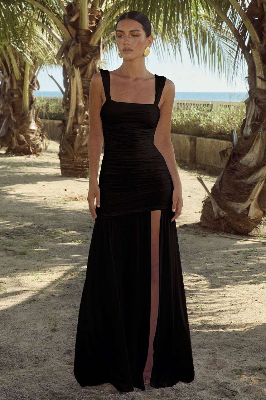 CARLY MAXI DRESS - BLACK XXL - CARLY-MAXI-DRESS---BLACK-_1