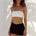 CARRINE STRAPLESS STRETCH TOP - CREAM
