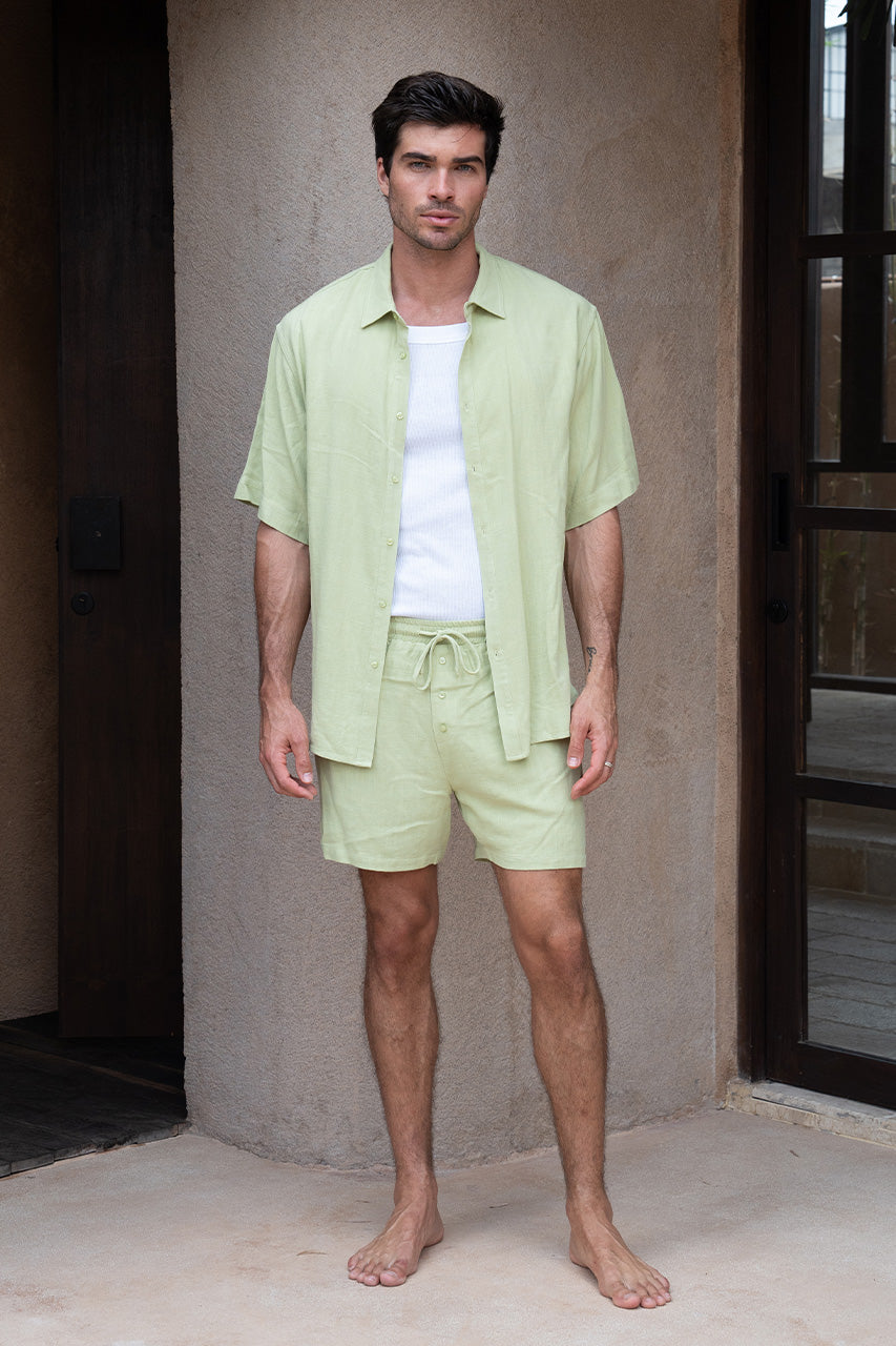 CASSIAN SHORT - LIME - CASSIANSHIRTANDSHORTLIME_4