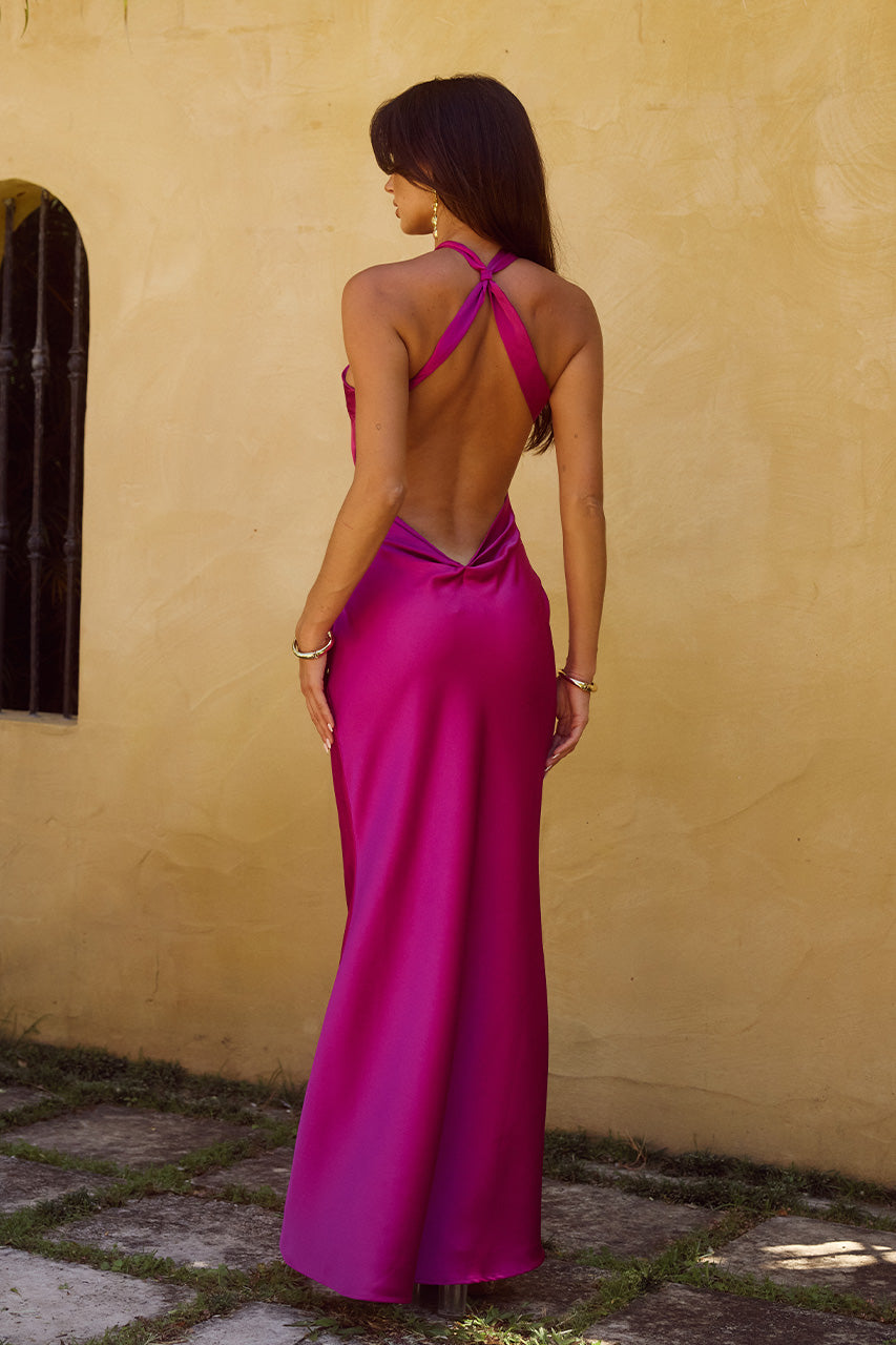 CHARA MAXI DRESS - MAGENTA - CHARAMAXIDRESSMAGENTA_4