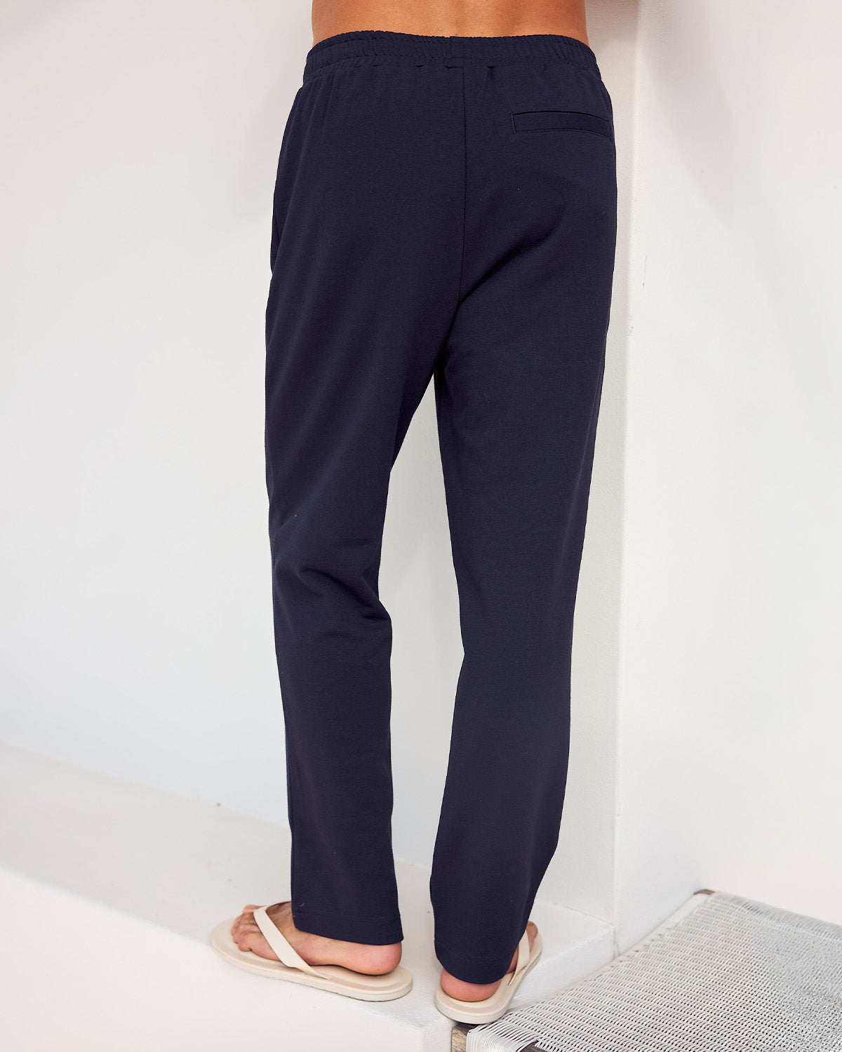 CIAN STRAIGHT LEG PANT - NAVY