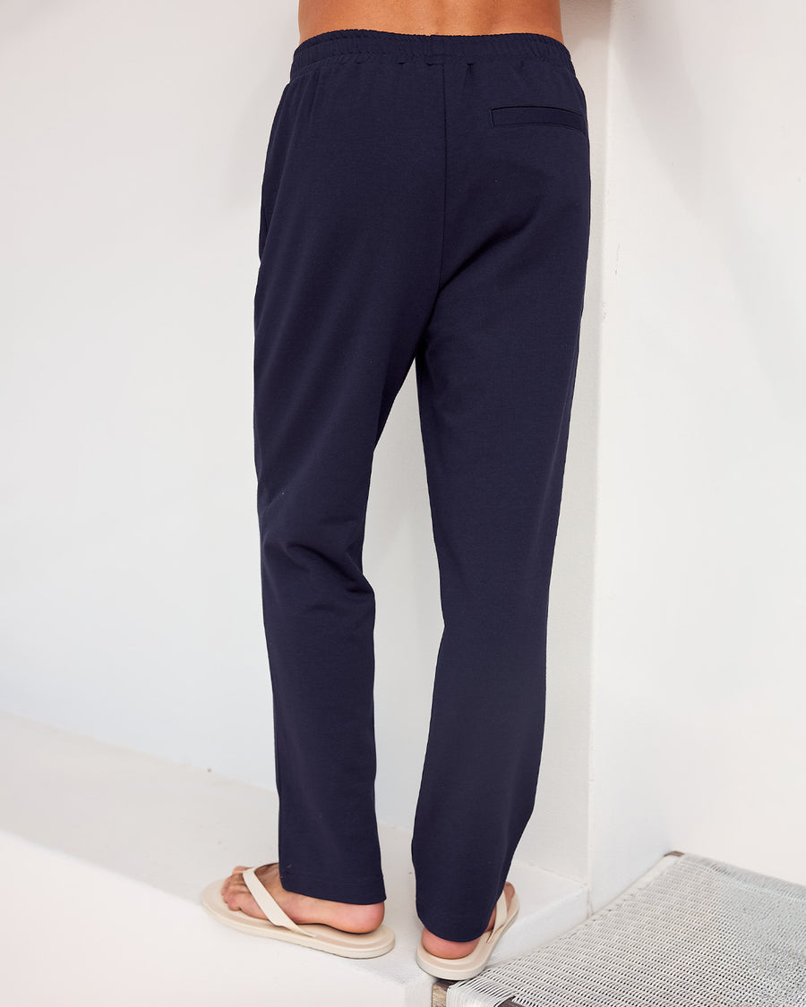 CIAN STRAIGHT LEG PANT - NAVY