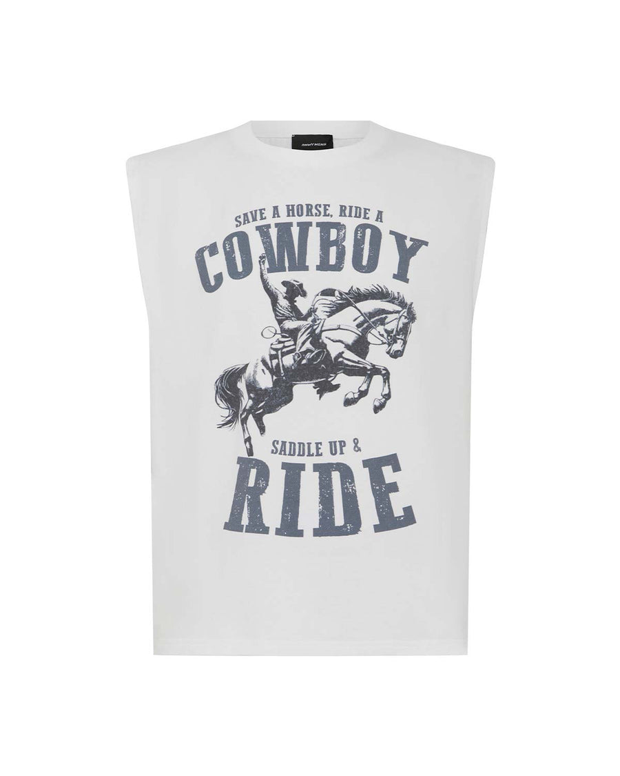 COLT GRAPHIC TANK - WHITE