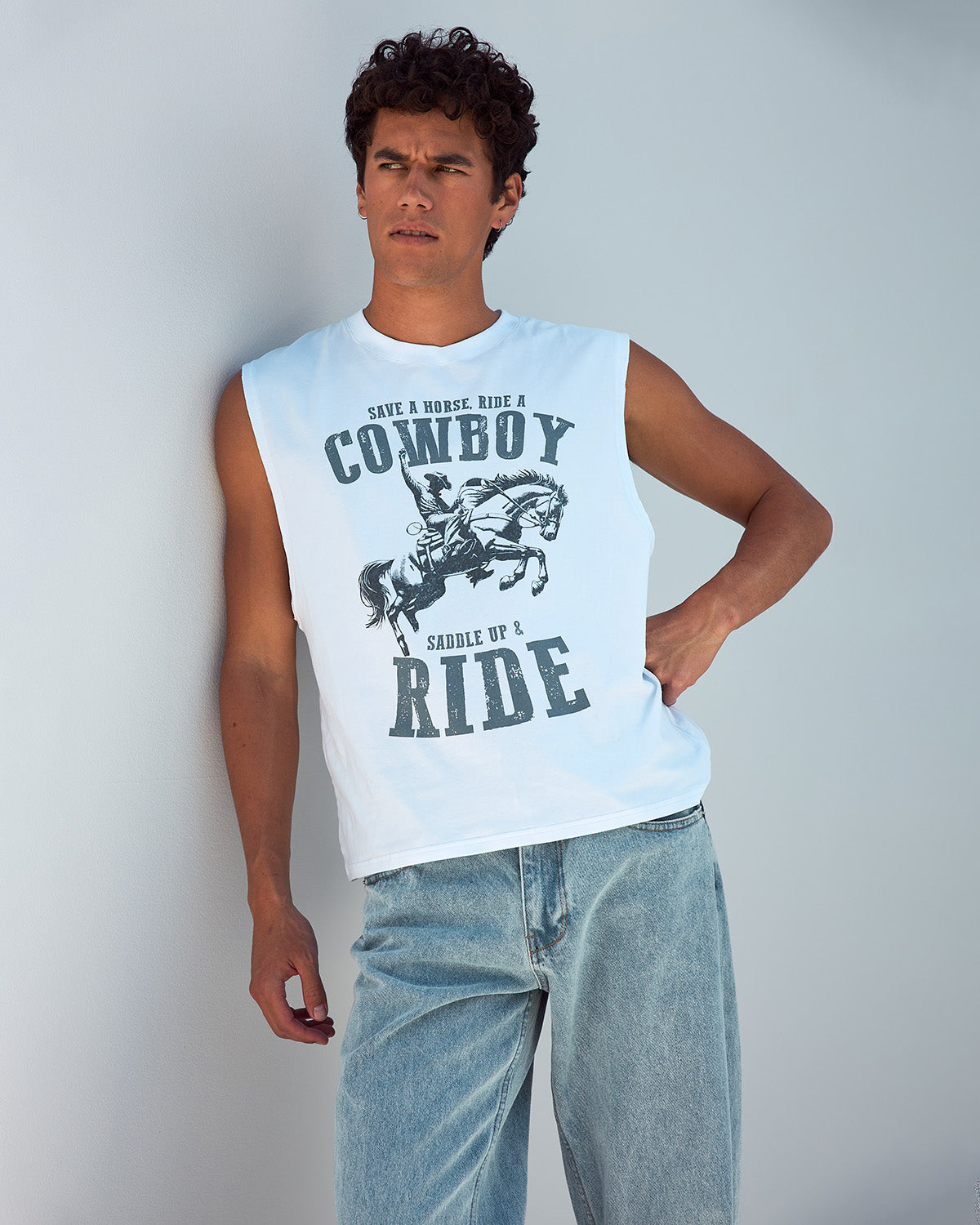 COLT GRAPHIC TANK - WHITE