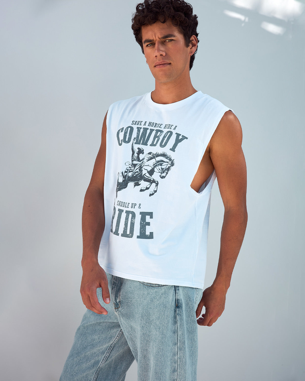 COLT GRAPHIC TANK - WHITE