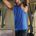 DASH FITTED TANK TOP - ROYAL BLUE