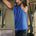 DASH FITTED TANK TOP - ROYAL BLUE