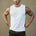 DASH FITTED TANK TOP - WHITE