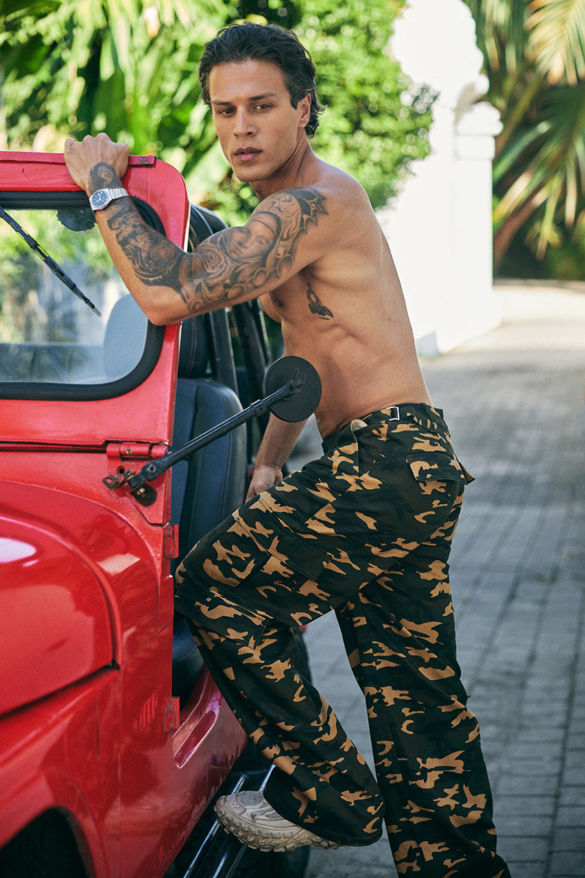 DONOVAN CARGO PANTS - CAMO