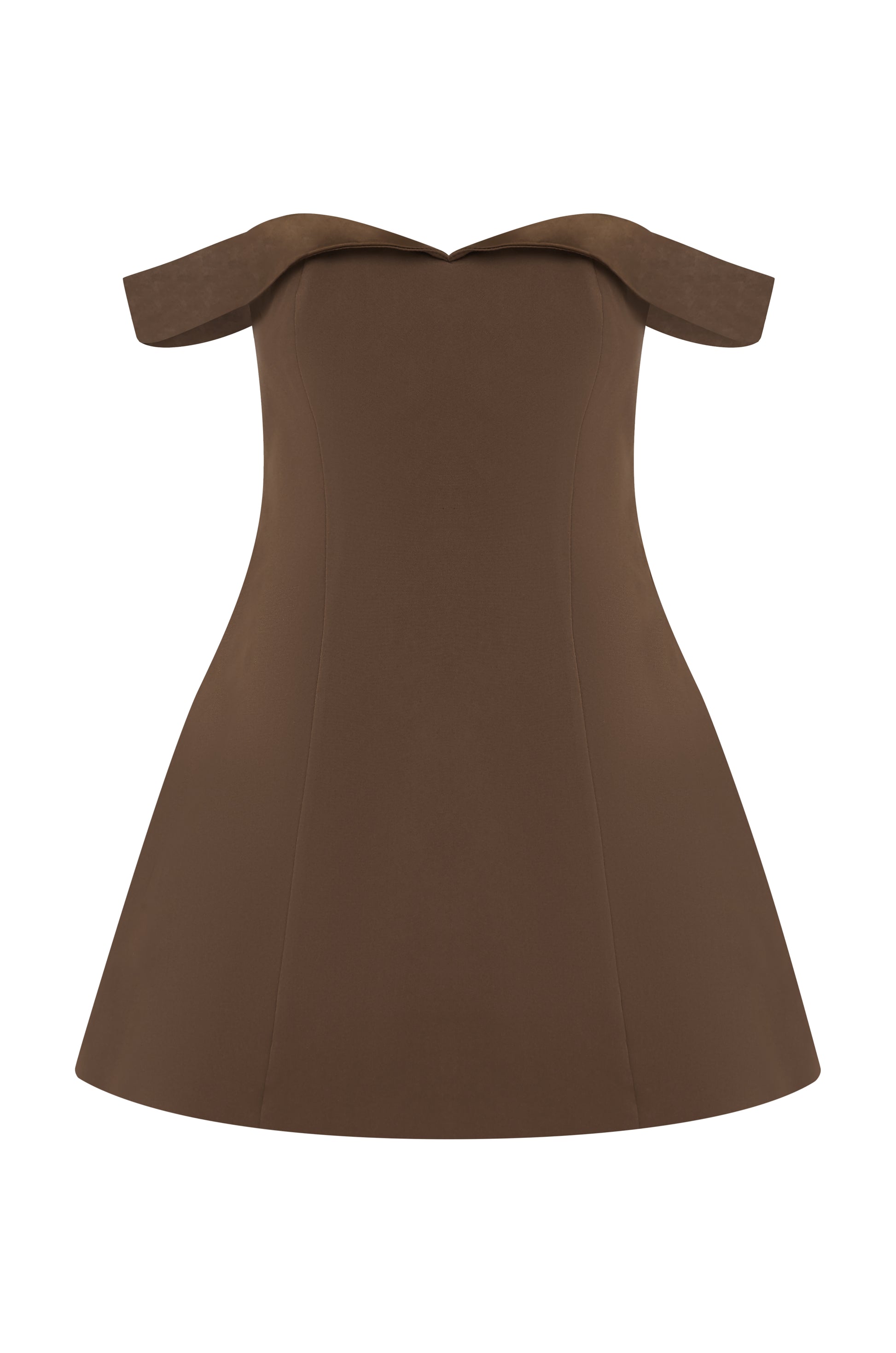 EBONY MINI DRESS - ESPRESSO - EBONYMINIDRESSESPRESSO_5