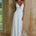 EMILY LACE TRIM CAMISOLE MIDI DRESS - WHITE/MUSK POLKA