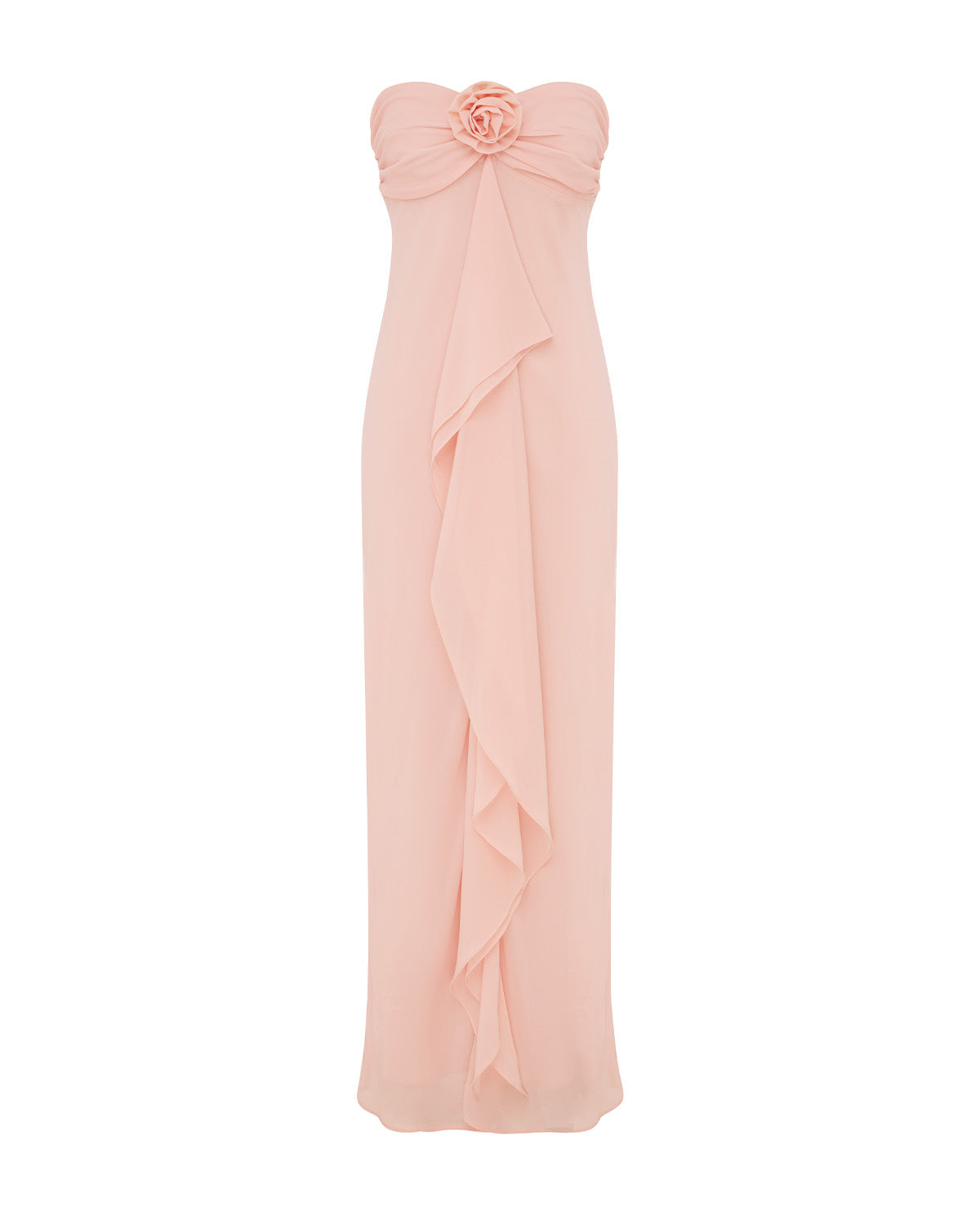 FIORA STRAPLESS MAXI DRESS - PINK