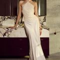 TORREN LOW WAIST MAXI SKIRT - PEARL