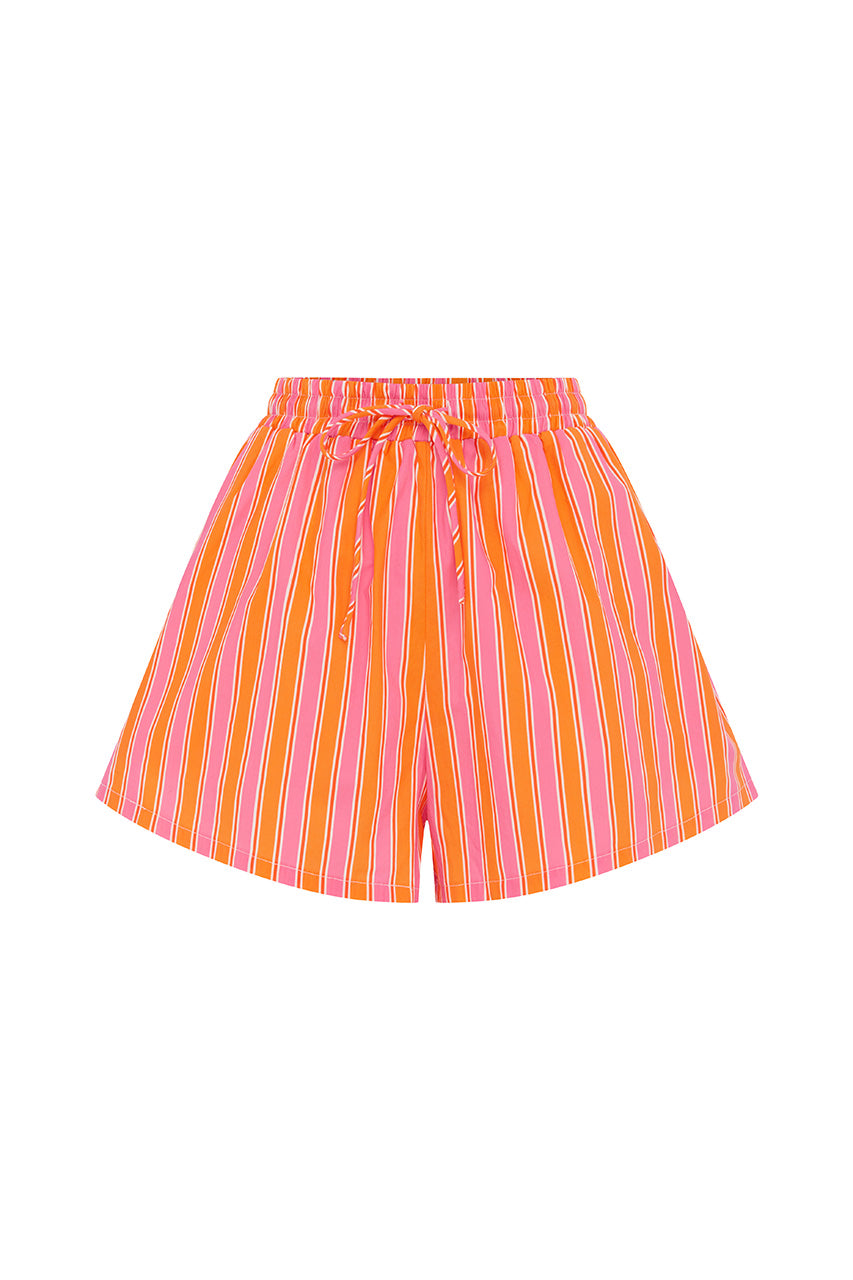 GABBIE SHORT - PINK ORANGE - GABBIESHORT