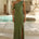 GIA MAXI DRESS - OLIVE