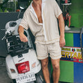 HENRY SHORTS - SAND GEO