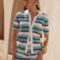 HUBERT SHORT - BLUE MULTI