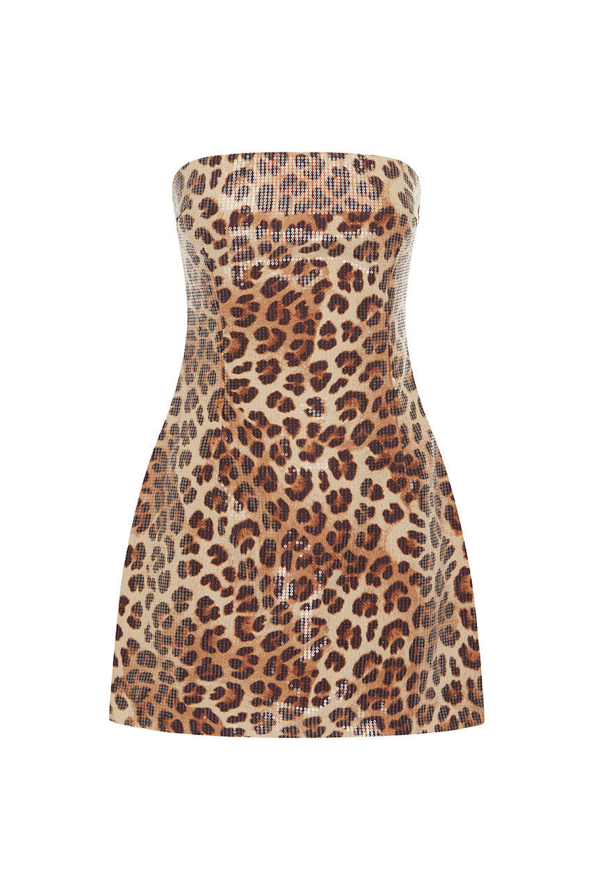 IBIZA MINI DRESS - LEOPARD PRINT - IBIZAMINIDRESSLEOPARDPRINT_5