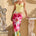 JACINTA BUSTIER CUT OUT MAXI DRESS - BANKSIA FLOWER