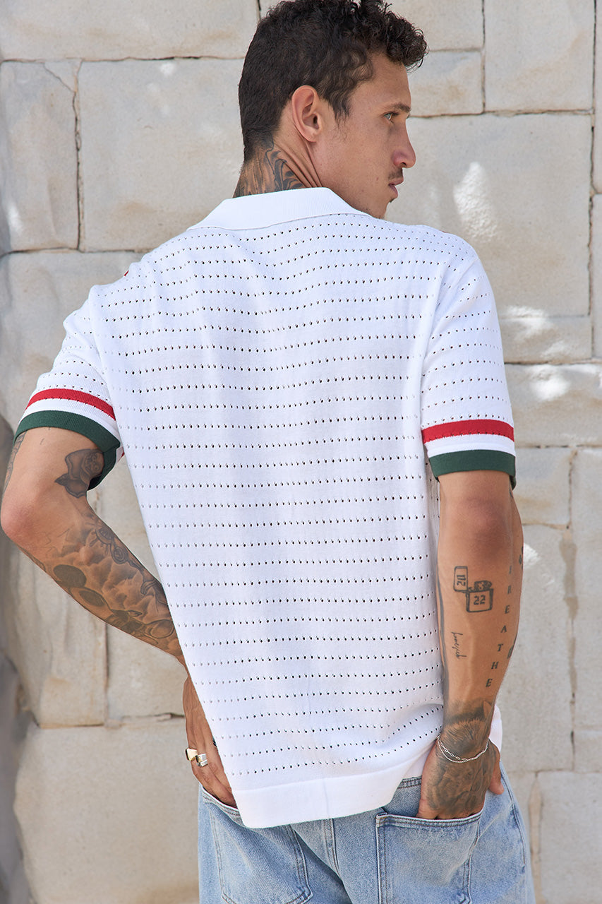JAMES SHIRT - WHITE MULTI