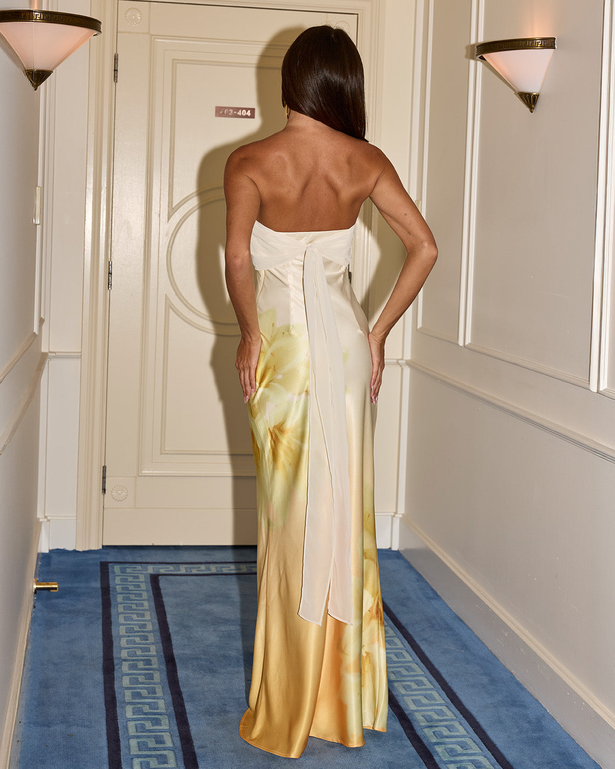 KADIE OFF SHOULDER MAXI DRESS - YASMIN YELLOW