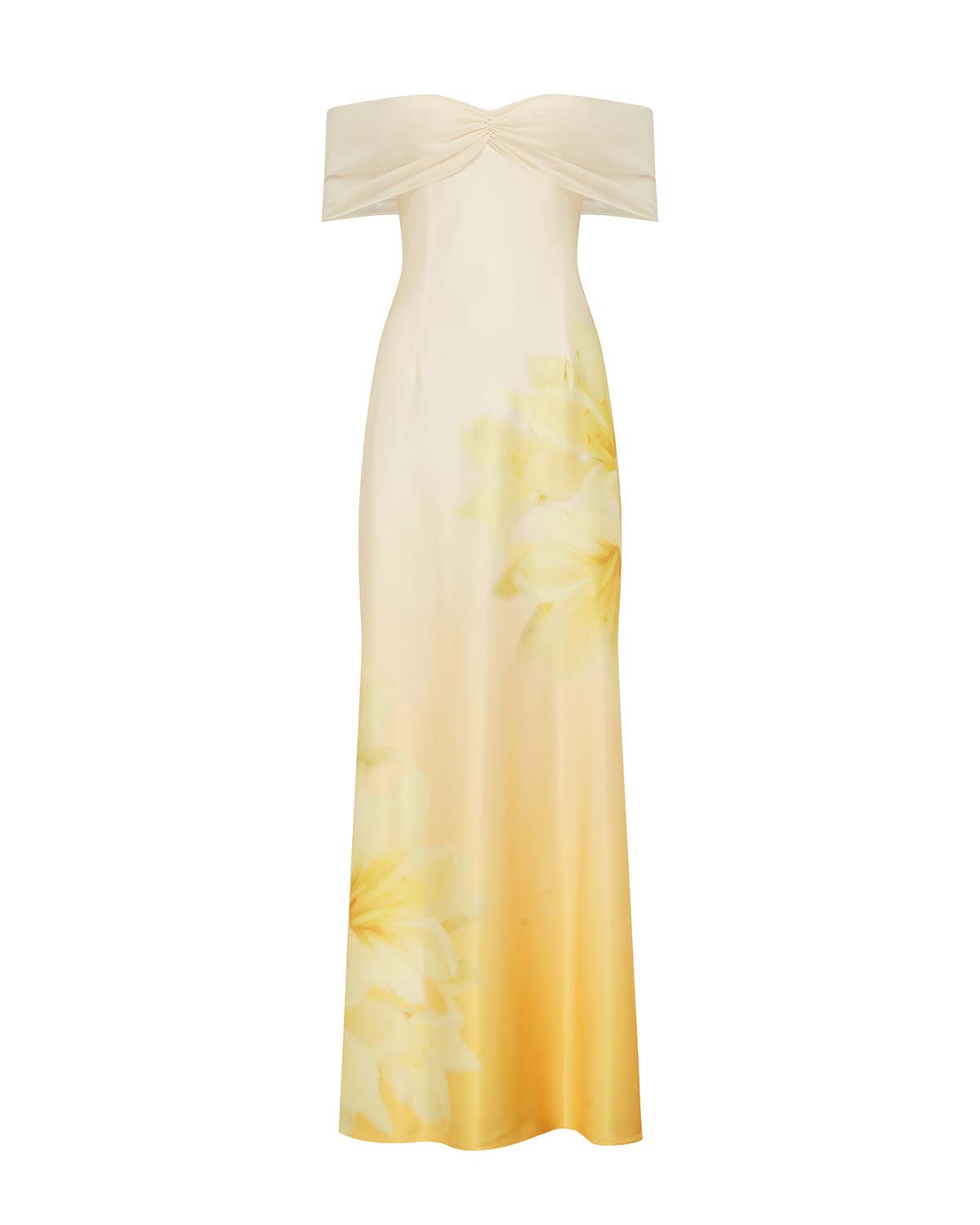 KADIE OFF SHOULDER MAXI DRESS - YASMIN YELLOW
