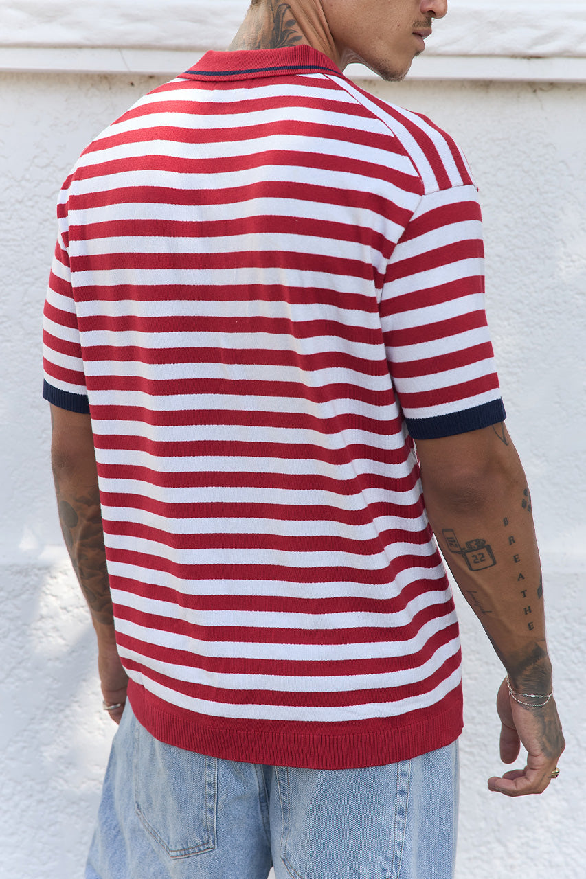 KAIN TOP - RED STRIPE