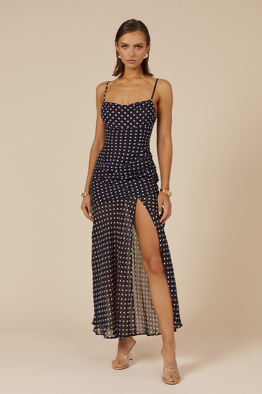 KYLEAH MAXI DRESS - BLACK/WHITE - KYLEAHMAXIDRESS_4