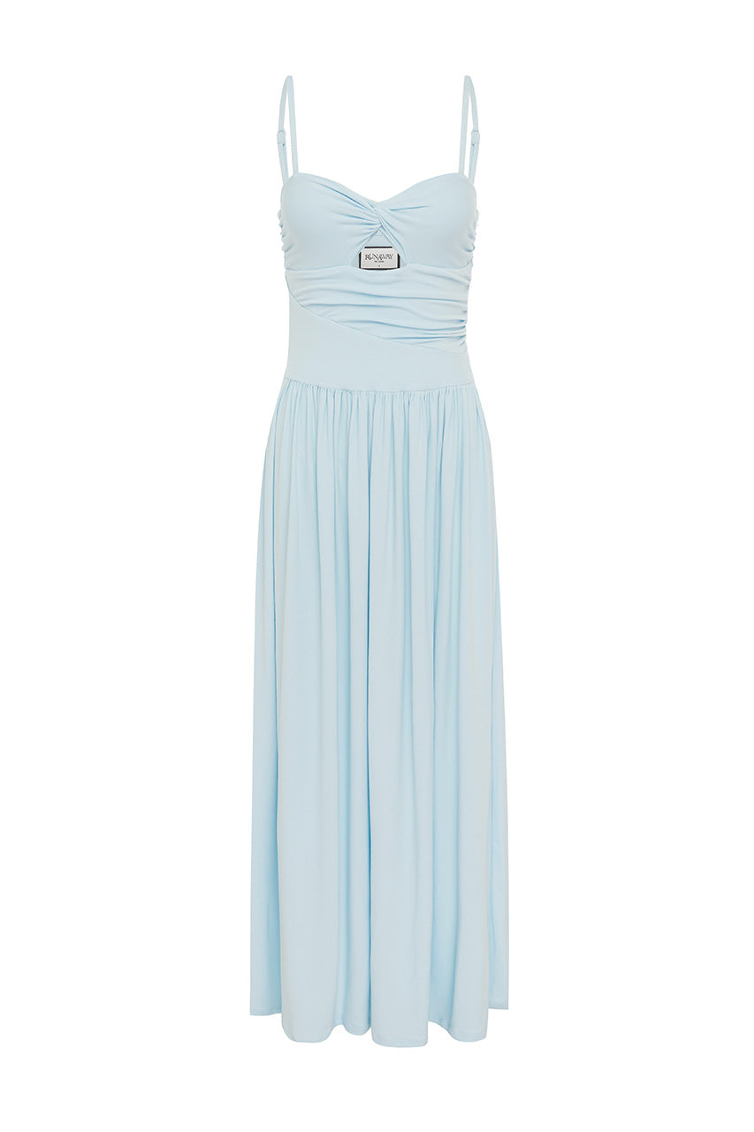 LIBERTINE MAXI DRESS - SKY BLUE - LIBERTINEMAXIDRESSSKYBLUE