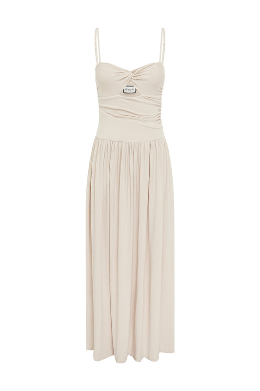 LIBERTINE MAXI DRESS - STONE - LIBERTINEMAXIDRESSSTONE_4