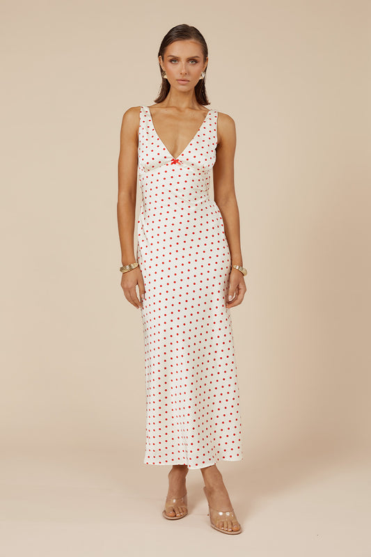 LIVI MIDI DRESS - WHITE/RED - LIVIMIDIDRESS_3