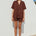 LOLA SHORT - CHOCOLATE