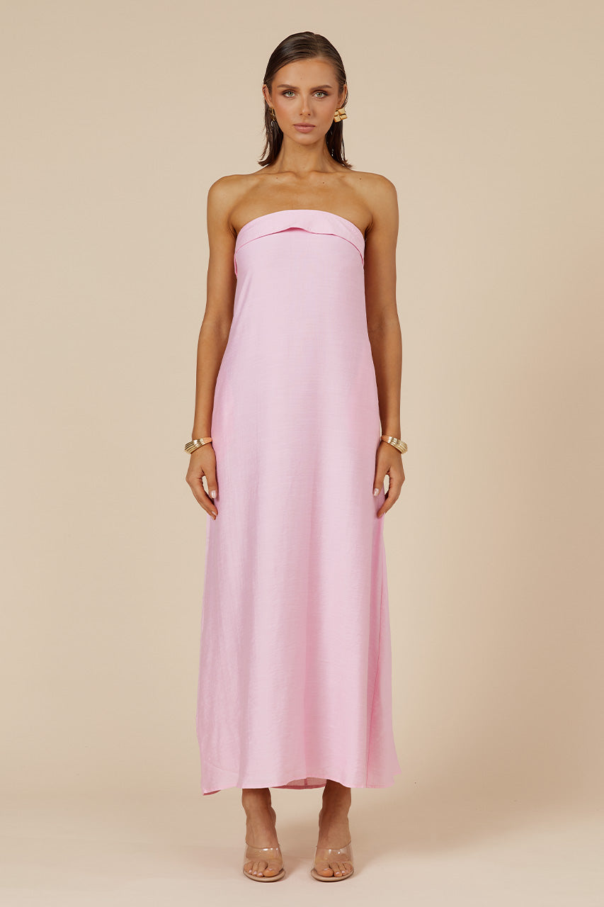 SAPHIRA MAXI DRESS - BUBBLEGUM - MADDY_POLLARD_RATL_JUNE256RESIZED