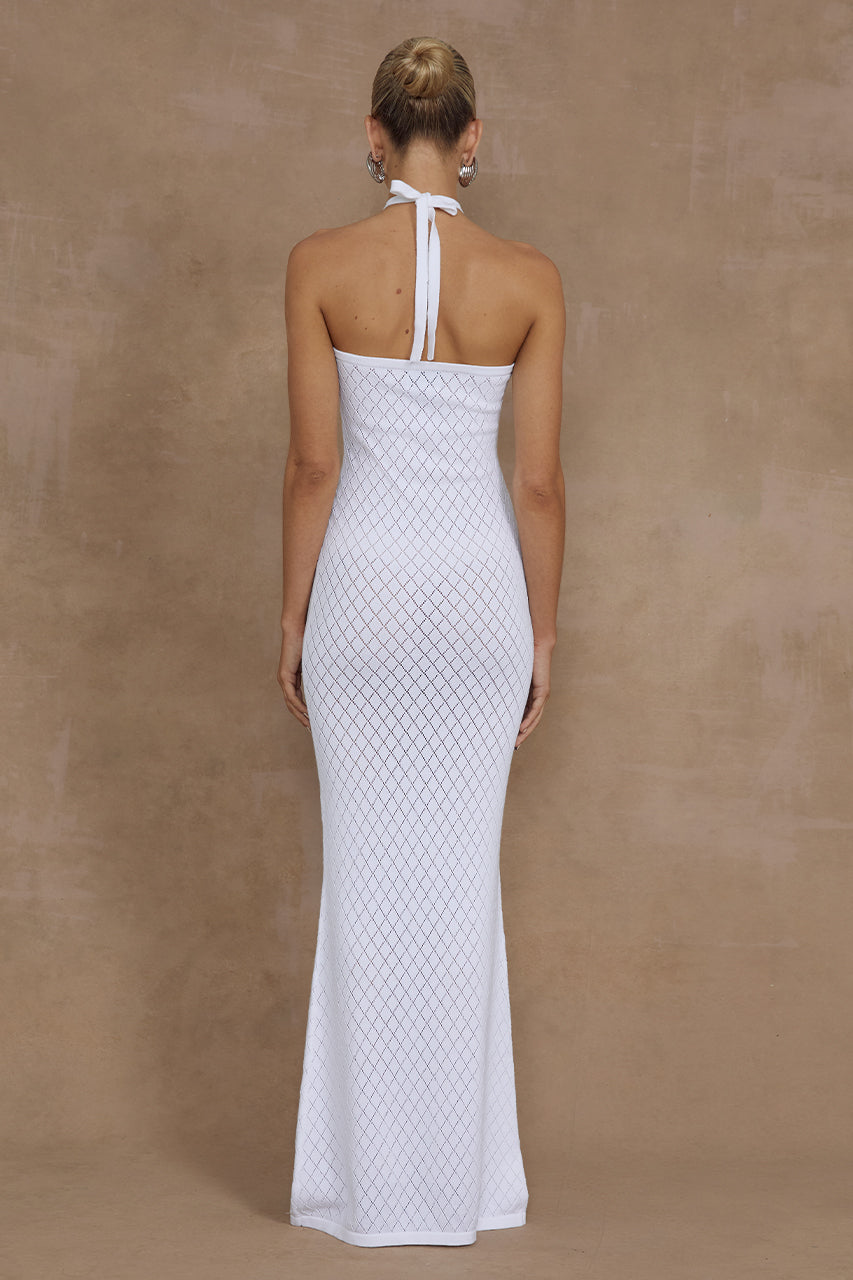 SIMI MAXI DRESS - WHITE - MADDY_POLLARD_RUNAWAY-181