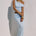 MALANI RUCHED MAXI SKIRT - BLUE